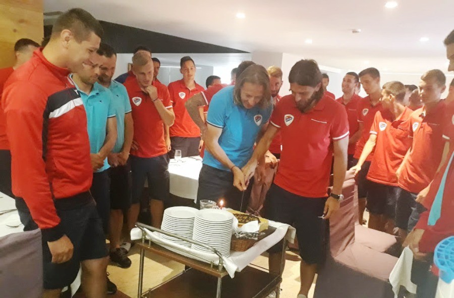Torta za rođendan FK Borac