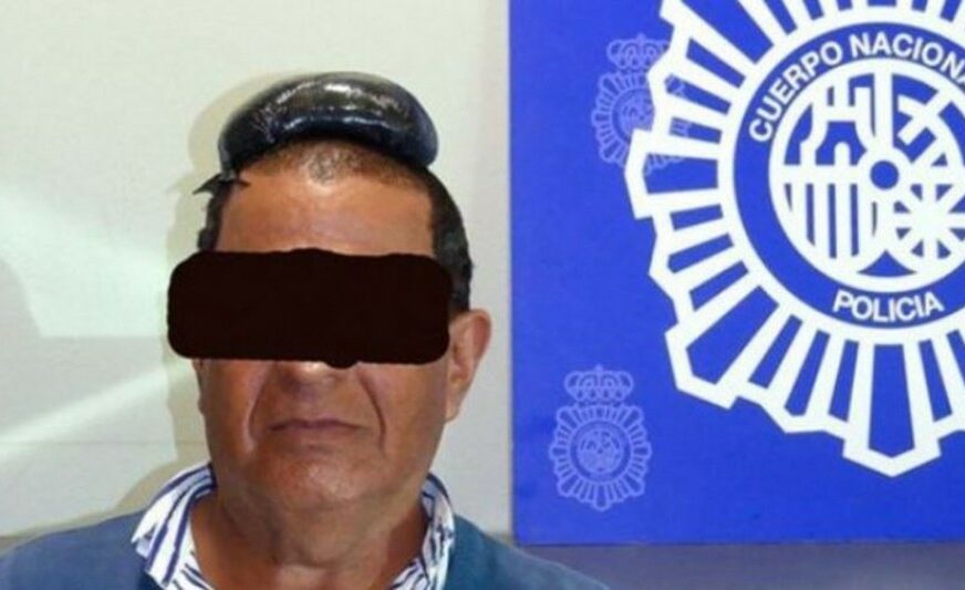 URNEBESNI KRIJUMČAR Kolumbijac ispod perike sakrio pola kilograma kokaina