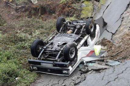 OBILNE PADAVAINE NAPRAVILE HAOS Pronađeno tijelo vozača čiji je automobil ODNIJELA BUJICA (FOTO)