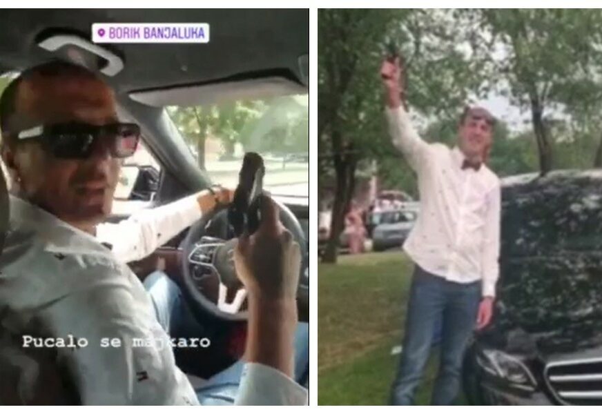 "PUCALO SE MAJKARO" Na Instagramu se hvalio kako BARATA SA PIŠTOLJEM u Banjaluci (VIDEO)  