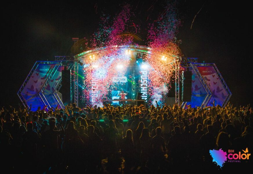 BiH KOLOR FESTIVAL Prosidbom, bojama i odličnom elektronskom muzikom rastjerali oblake