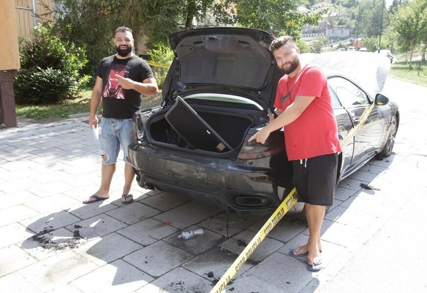 DJELO LJUBOMORNOG MUŽA Vlasnik "maseratija" tvrdi da zna ko je uništio auto (VIDEO)