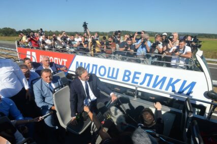 Dodik: Auto-put Miloš Veliki povezuje Srbiju sa RS (FOTO)