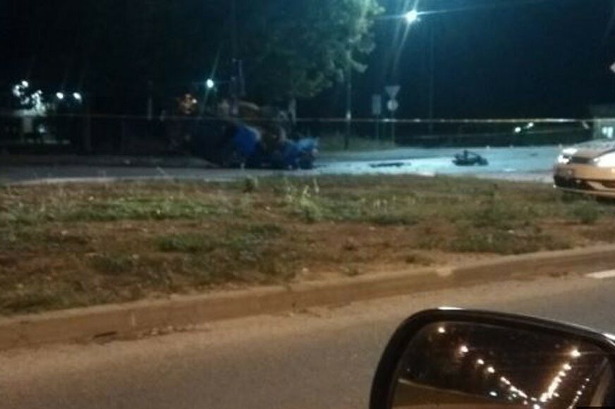 NESREĆA U SARAJEVU Dva "audija” potpuno uništena