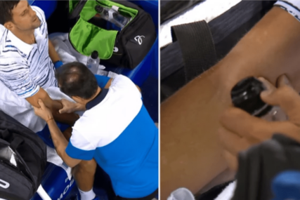 SNIMAK STREPNJE! Novak je pozvao fizioterapeuta, a kamera je savršeno otkrila nikad viđeni OŽILJAK iz najtežih dana (VIDEO)