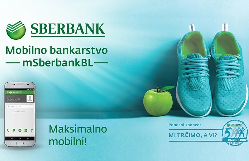 Sberbank Banjaluka ponosni sponzor timske trke „Sberbank 5K BIZZ UP Run“