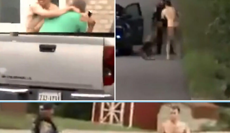 ŠOKANTNO Pomahnitali mladić LIKVIDIRAO TRI OSOBE pa trčao nag (VIDEO)