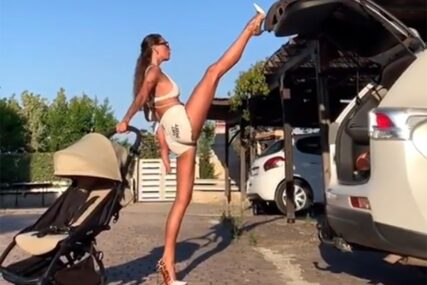 ANA DOMINIRA U TERETANI Ruska ljepotica zaludila Instagram (VIDEO)