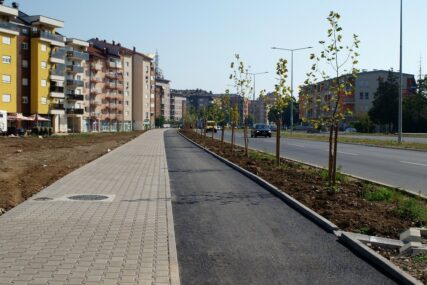 Završene biciklističke staze uz novi dio Istočnog tranzita