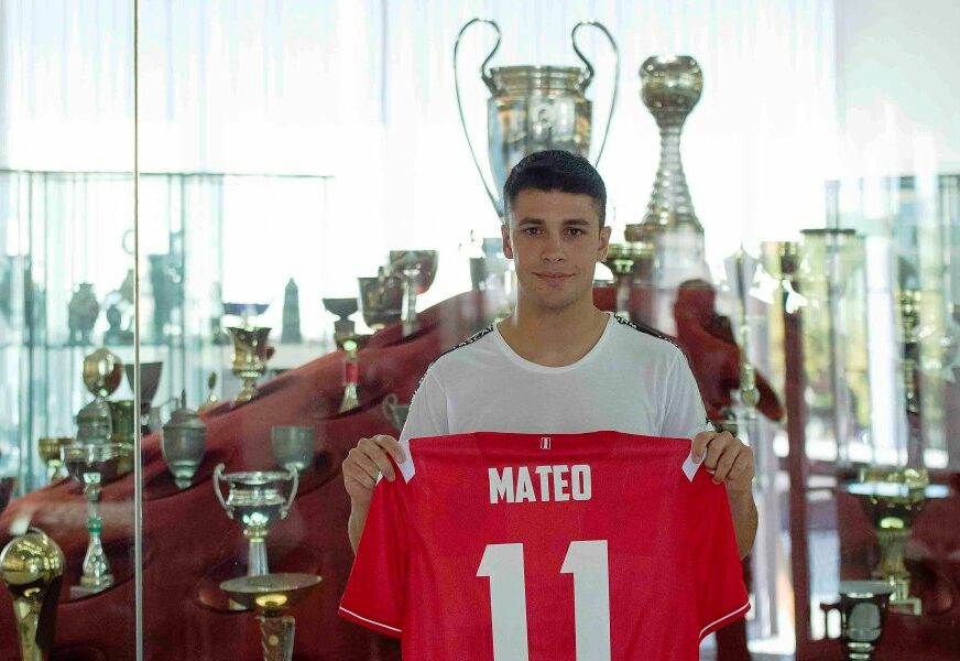 "ZVEZDA JE VELIKI KORAK U MOJOJ KARIJERI" Mateo Garsija zadužio dres sa brojem 11