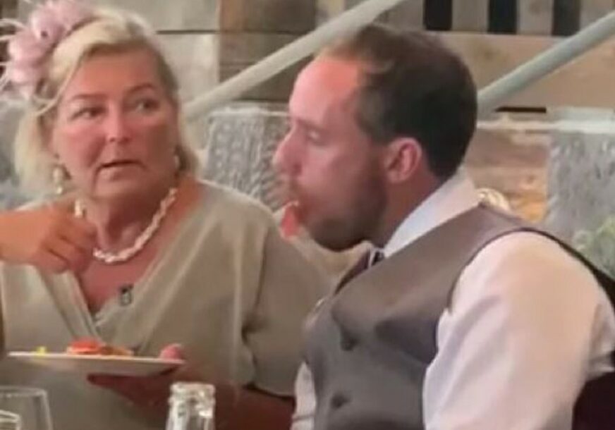 HIT Mladoženja se napio na svadbi, a onda je STIGLA PUNICA (VIDEO)