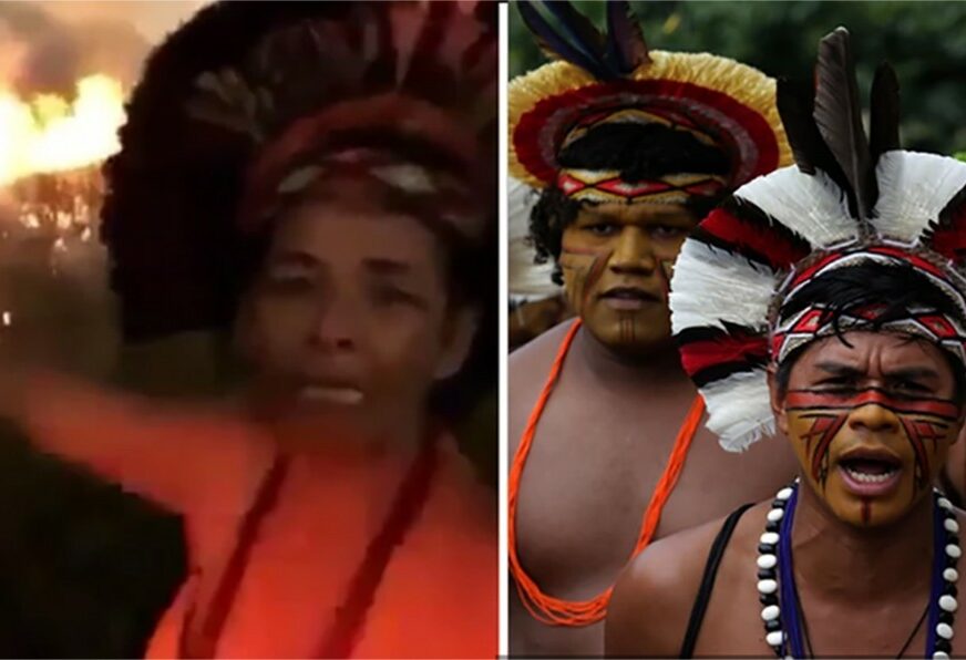 "KRETENI DOĐU I ZAPALE ŠUMU" Plemenima iz Amazonije gori kuća i ovako planiraju OFANZIVU