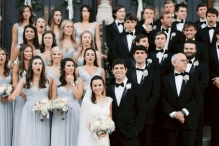 IZBJEGNUT UŽAS Možete li da pretpostavite šta se dogodilo na ovom vjenčanju (VIDEO)