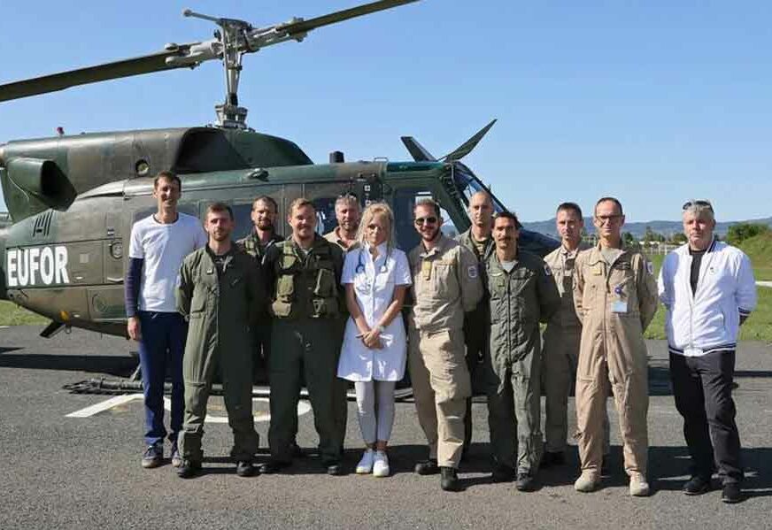 “VEOMA OZBILJAN SLUČAJ” Helikopterom EUFOR spasena planinarka kod Mostara