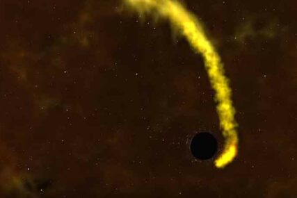 LOV NA PLANETE Naučnici zabilježili kako crna rupa guta NESREĆNU ZVIJEZDU (VIDEO)