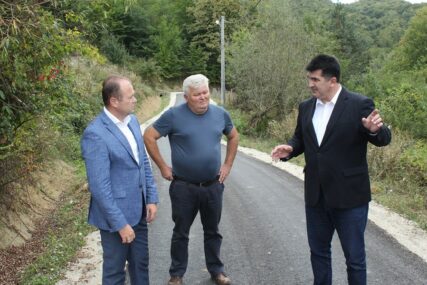 Savić: Putevi asfaltirani za dobrobit stanovnika majevičkog kraja