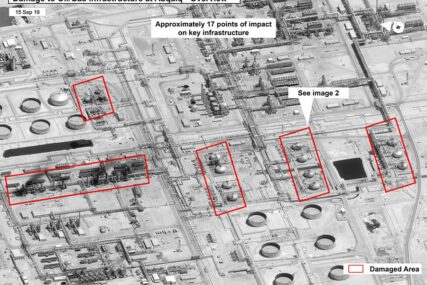 SUMNJAJU NA IRAN Objavljeni satelitski snimci napada na najveće svjetsko postrojenje nafte (FOTO)