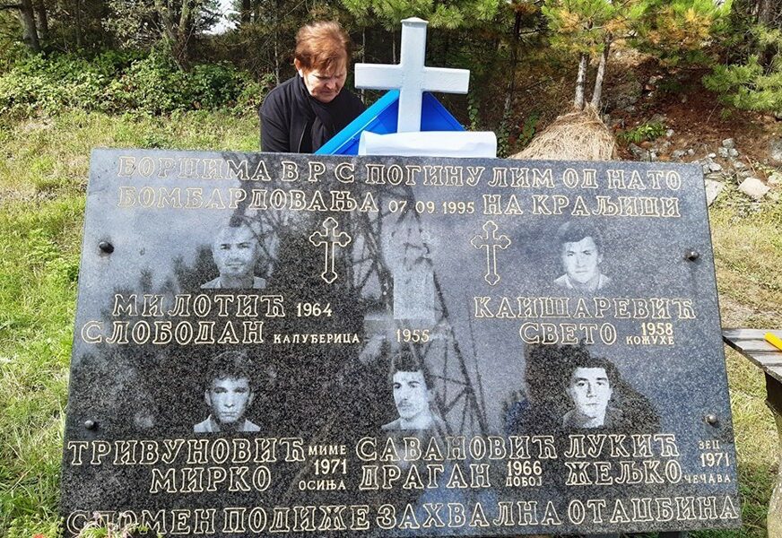 Pomen vezistima, žrtvama NATO bombardovanja tornja Kraljica