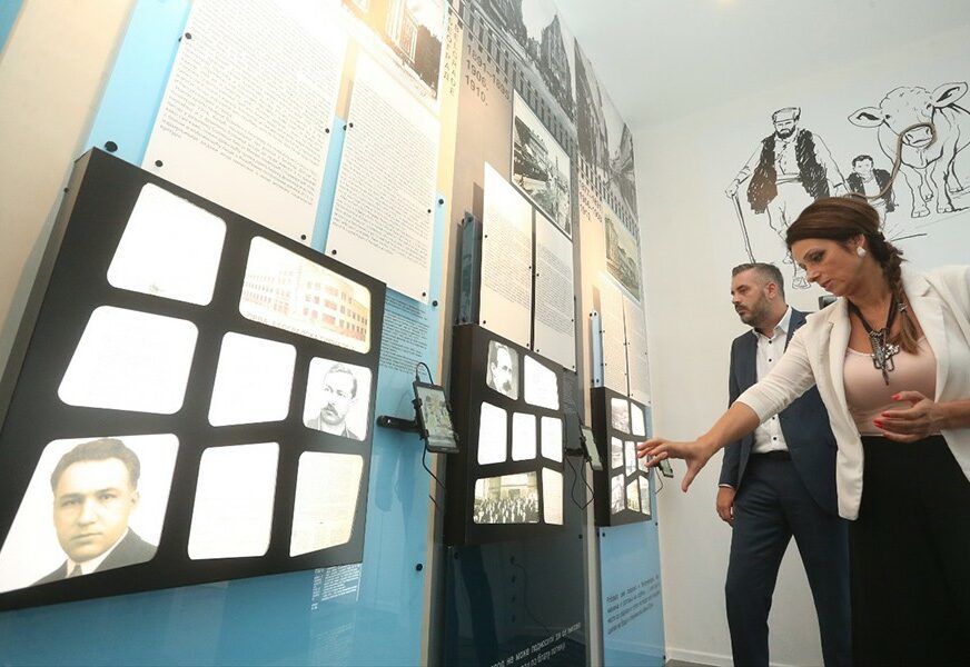 Ministar Srđan Rajčević u posjeti Narodnoj i univerzitetskoj biblioteci Republike Srpske (FOTO)