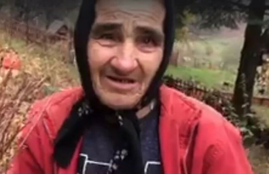 BOGA MOLI DA OPROSTI NJENOJ DJECI Starica pored puta prodaje metle, živi od MILOSTINJE (VIDEO)