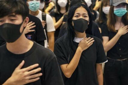 PRKOSE ZABRANI Hiljade maskiranih demonstranata na ulicama Hong Konga