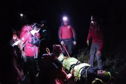 Pripadnici GSS spasili planinarku na planini Kamešnici