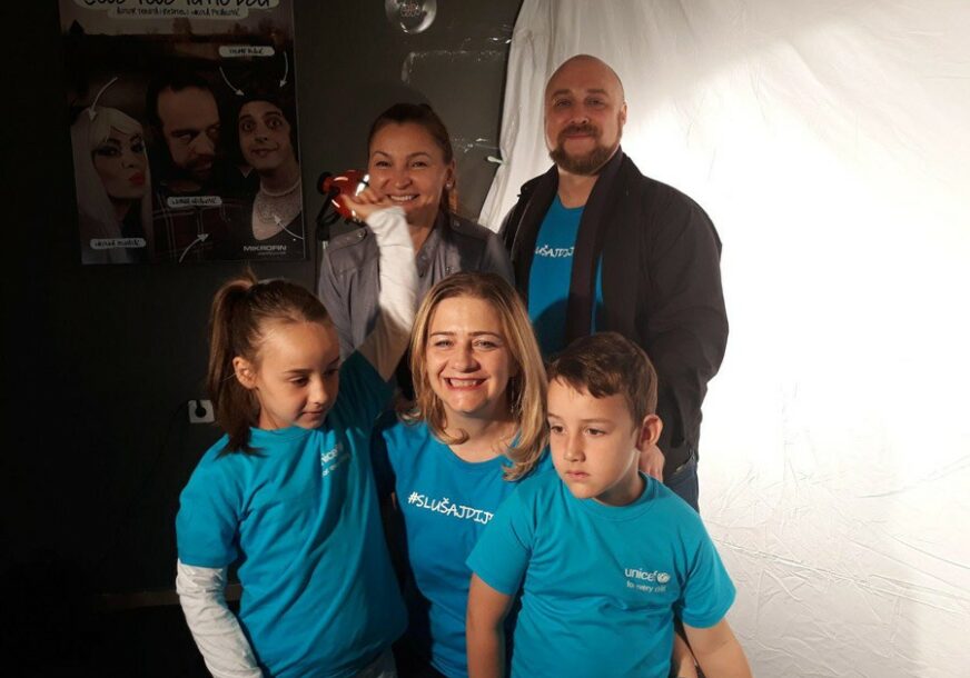 ŠTA SU DJECA PITALA POZNATE GLUMCE U Banjaluku stigla filmska ekipa UNICEF-a