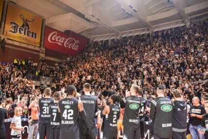 KAZNA Partizan ispašta zbog navijača