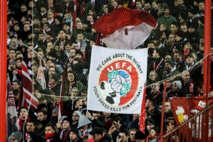 NAVIJAČI BAJERNA PROTIV UEFA" Vaša pohlepa je uništila naš fudbal"