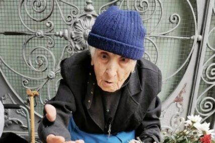 JUNAČKO SRCE STARICE Baka Katica ima 98 godina, a i dalje prodaje na pijaci voće i cvijeće