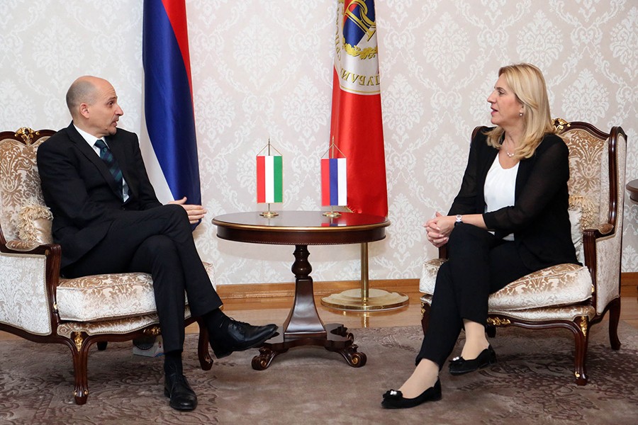 Cvijanović sa ambasadorom Mađarske: Srpska stabilna, uprkos krizi na nivou BiH