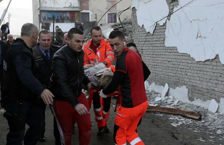 NAJSMRTONOSNIJI OVE GODINE U SVIJETU Zemljotres u Albaniji do sada odnio 44 života