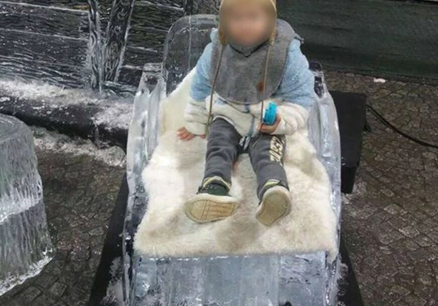 MALIŠANA (2) IZ SRBIJE UBILA LEDENA SKULPTURA Tragedija na božićnom sajmu u Luksemburgu