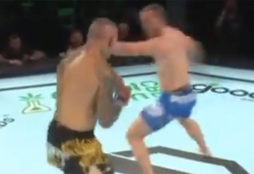 KAKAV NOKAUT MMA borac "kotrljajućim gromom" poslao protivnika na spavanje (VIDEO)