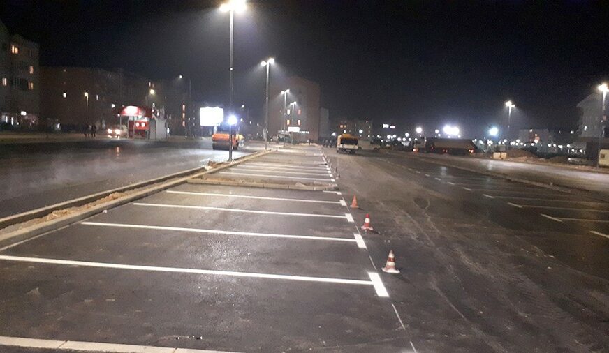 U Istočnom Novom Sarajevu završeno asfaltiranje NAJVEĆEG PARKINGA u Srpskoj