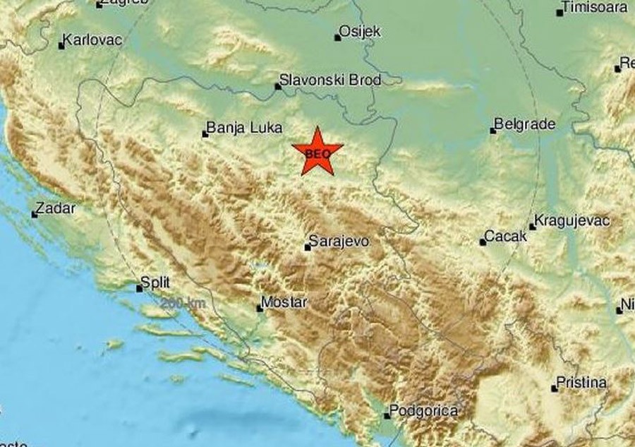 EPICENTAR U LUKAVCU Blaži zemljotres pogodio područje sjeveroistočne BiH