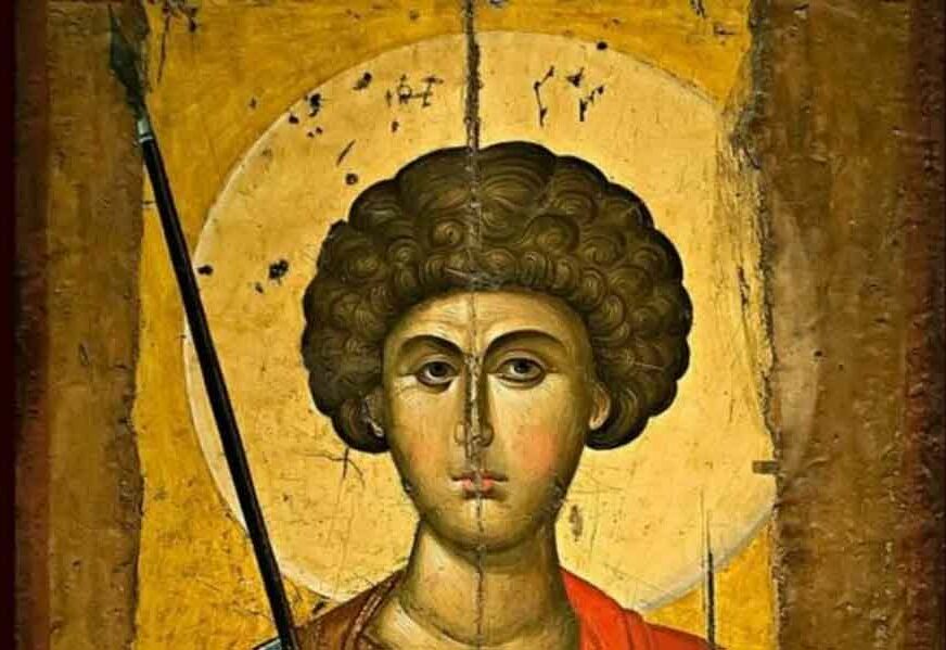 DANAS ĐURĐIC Sveti Đorđe je prvi u redu svetih ratnika sa štitom i krstastim mačem