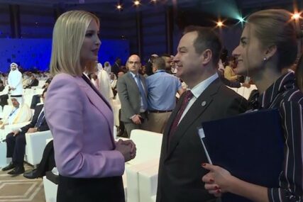 IVICA DAČIĆ I IVANKA TRAMP ZAJEDNO U DOHI Šef srpske diplomatije ponovo sa starom poznanicom