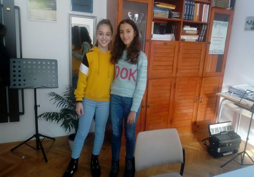 Marina i Marija partneri predsjednice Srpske: Mlade flautistkinje u humanitarnoj akciji „S LJUBAVLJU HRABRIM SRCIMA“