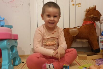 VELIKA SRCA FOČAKA Za liječenje trogodišnje Ivane iz Istočnog Sarajeva sakupljeno 20.400 KM
