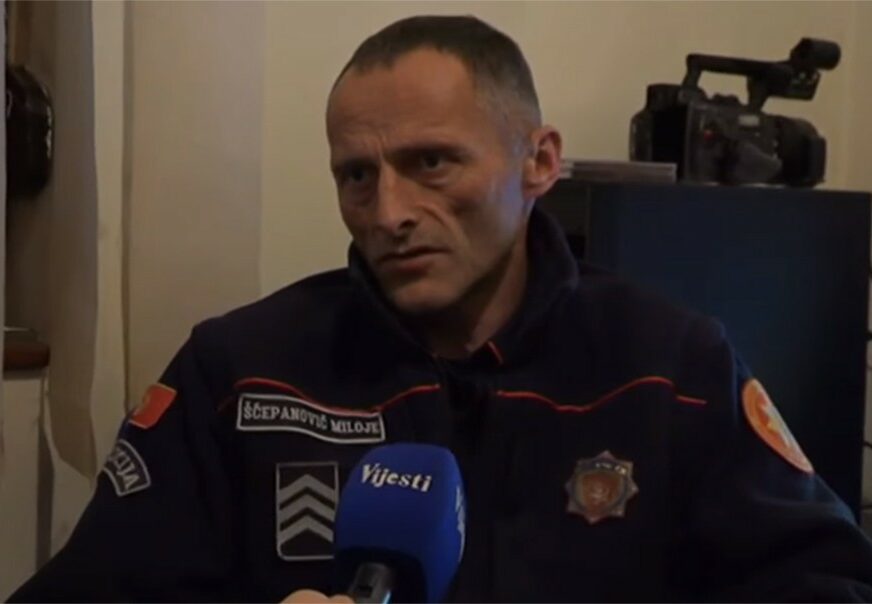 NIJE ŽELIO DA TUČE GRAĐANE Ovo je crnogorski policajac koji je dao otkaz (VIDEO)