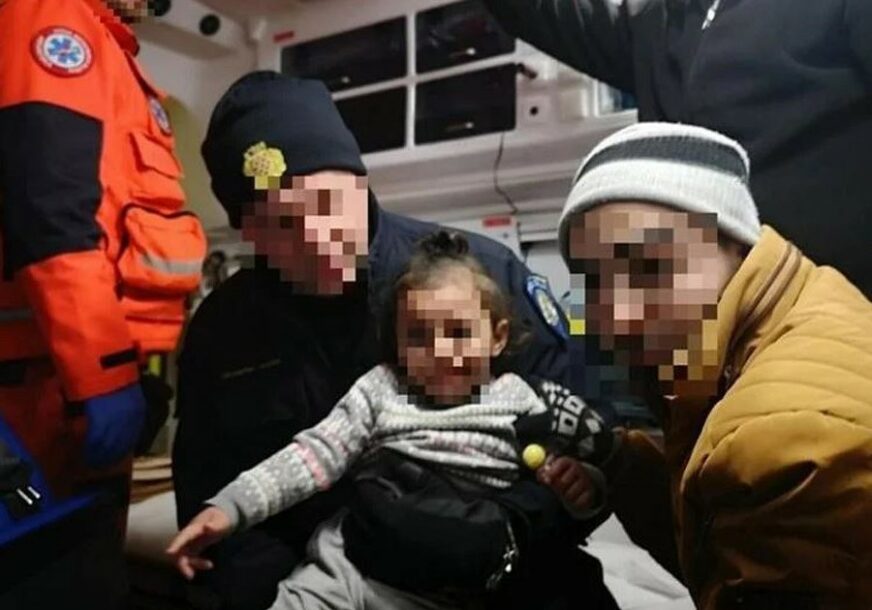 UMORNI I PROMRZLI Hrvatska policija na Plješevici zatekla trudnicu, dvoje djece i dva muškarca