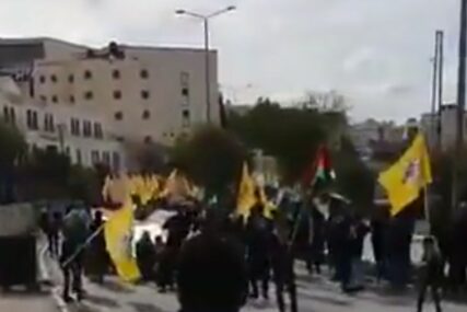 PROSLAVA U POJASU GAZE Hiljade Palestinaca obilježile 55. godišnjicu pokreta Fatah (VIDEO)