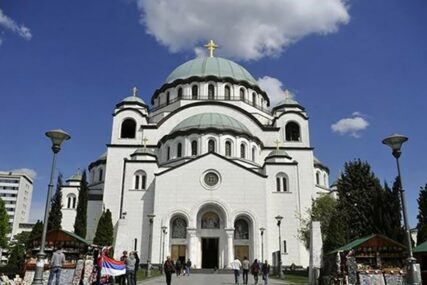 Patrijarh Porfirije u Hramu Svetog Save dočekao srpsku djecu iz regiona