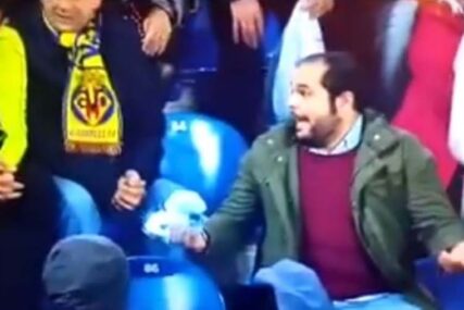 POTEZ ŠOKIRAO FANA Urnebesna reakcija navijača kada je dobio dres od omiljenog fudbalera (VIDEO)
