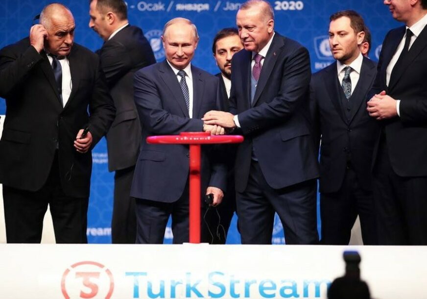 GAS I ZA MILIONE DOMAĆINSTAVA U EVROPI Putin i Erdogan pustili u rad dionicu Turskog toka