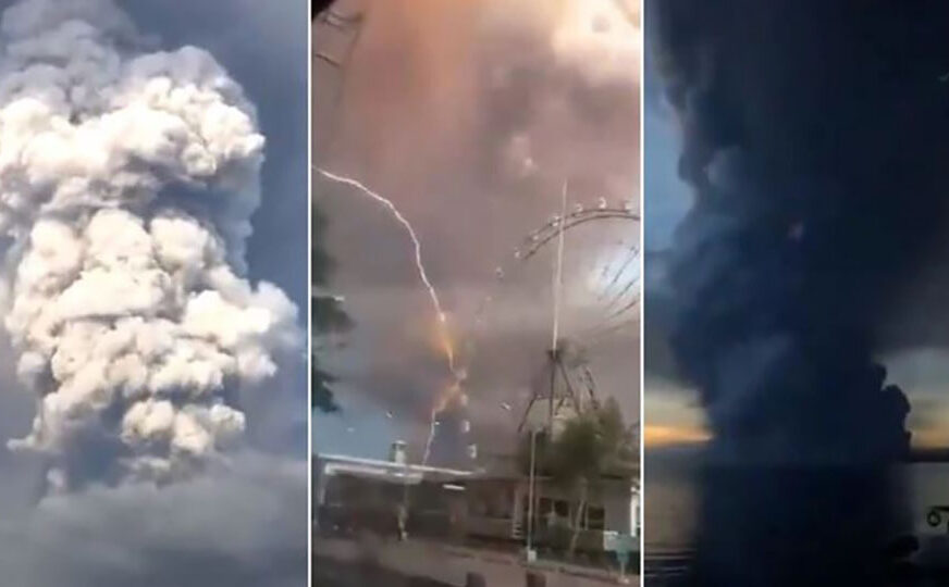 VULKAN IZBACUJE LAVU Erupcija moguća za NEKOLIKO SATI, evakuacija pola miliona ljudi (VIDEO)