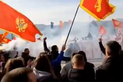 Policija NIJE DOZVOLILA protest protiv litija vjernika SPC na Cetinju
