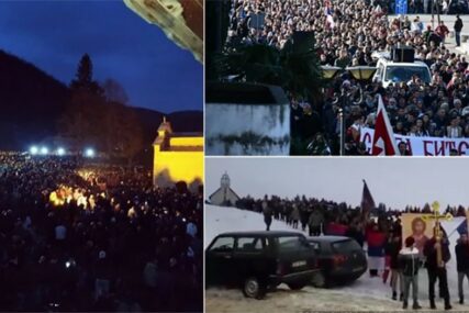 MASOVNA OKUPLJANJA Nastavljeni protesti širom Crne Gore zbog spornog zakona (VIDEO)