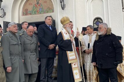 DODIK SE SASTAO SA PATRIJARHOM "Narod Srpske ostao vjeran našoj crkvi i krsnoj slavi"